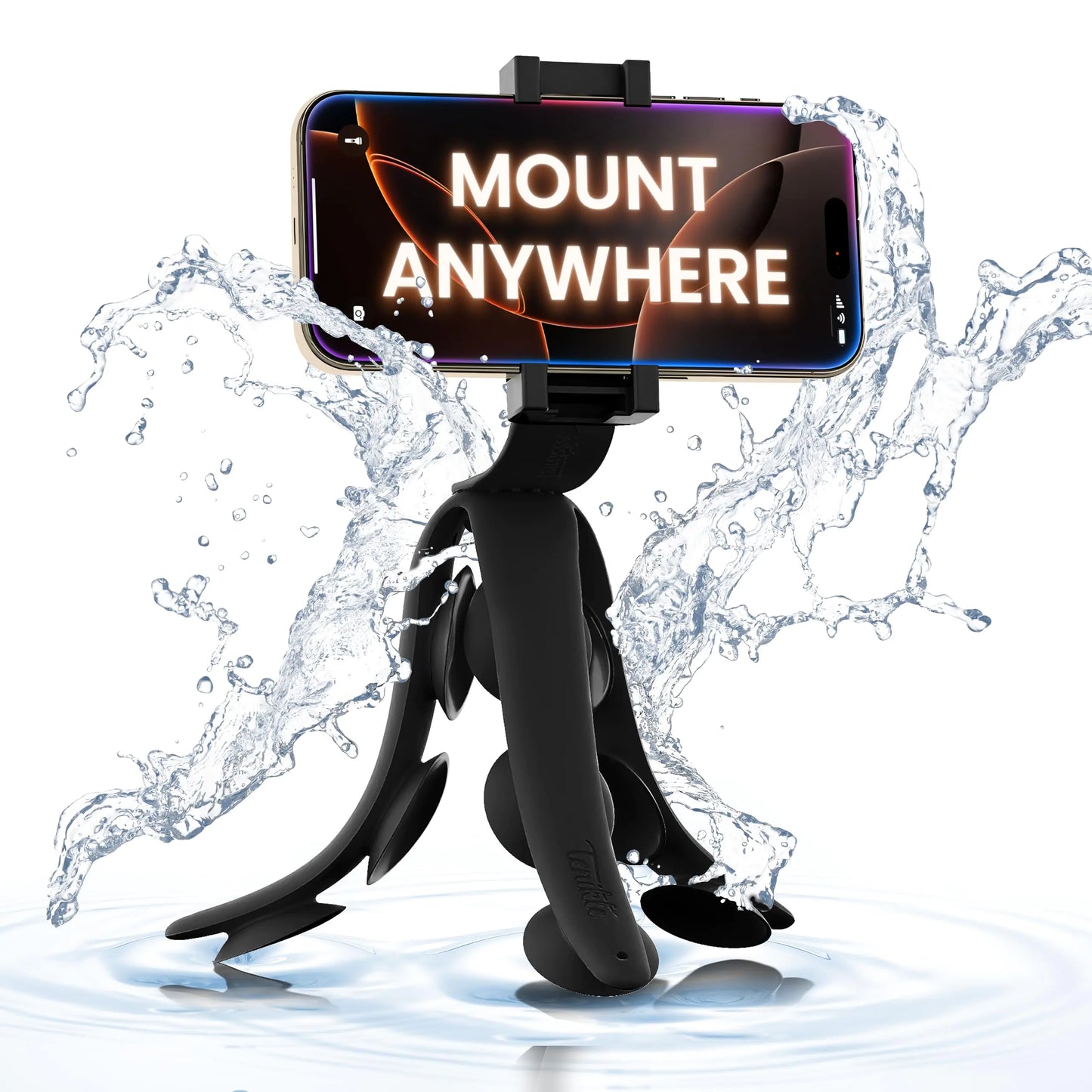 Tenikle® PRO - Flexible Tentacle Tripod for Mobile Phone and Action Camera GoPro, Insta360, DJI Osmo, As Seen on Shark Tank, Bendable Suction Cup Camera Mount & Holder, iPhone & Android Compatible