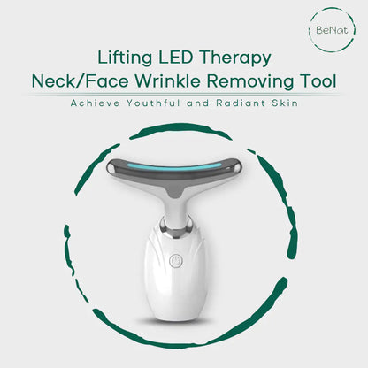 Modern Neck & Face Lifting LED Therapy Device, May Tighten & Smooth Skin