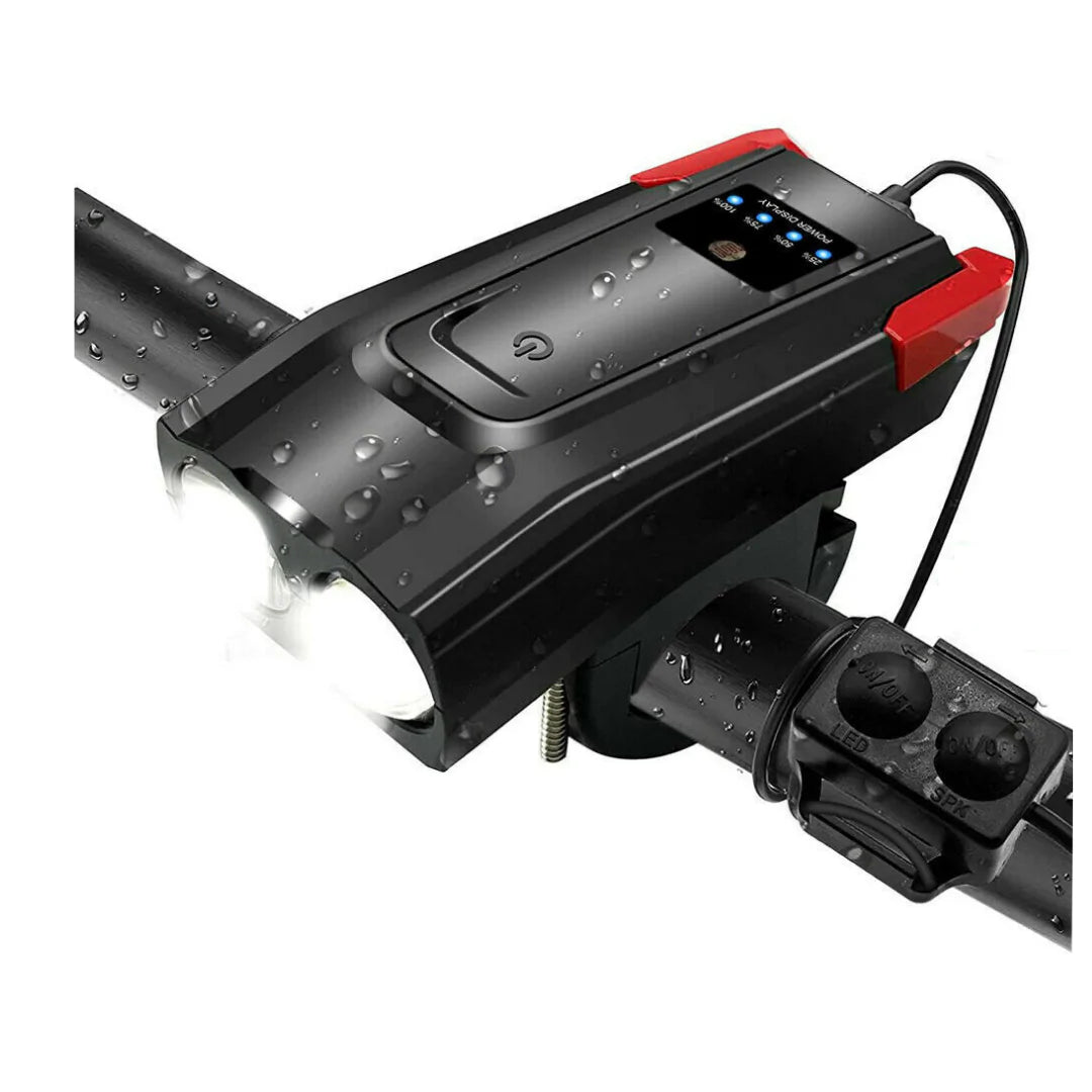 LED Safety Bicycle Bright Beamed Headlight