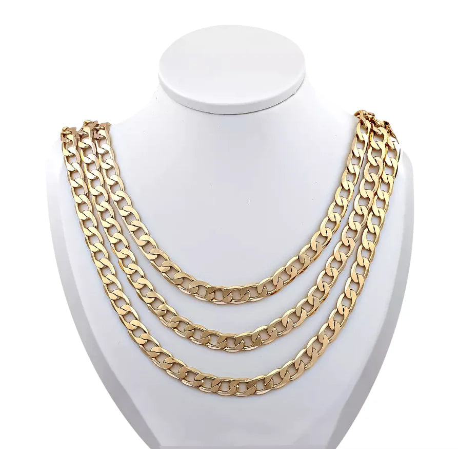 Cuban Style Curb Fashion Neckless Chain