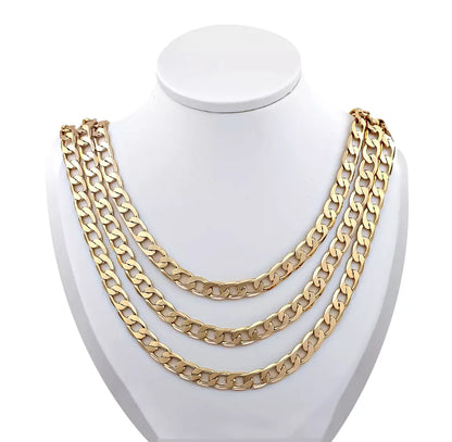 Cuban Style Curb Fashion Neckless Chain