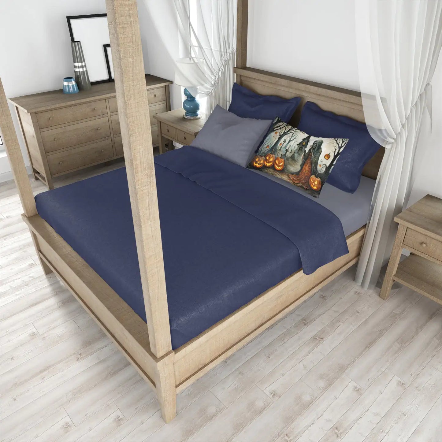 Spooky Weeping Halloween Standard Pillowcase