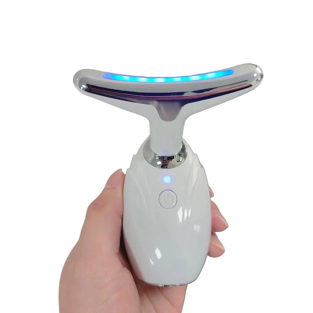 Modern Neck & Face Lifting LED Therapy Device, May Tighten & Smooth Skin