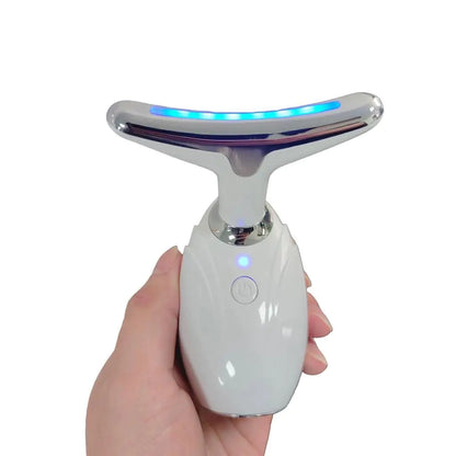 Modern Neck & Face Lifting LED Therapy Device, May Tighten & Smooth Skin