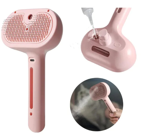 Pet Hair Brush With Sprayer! One Of The Best!