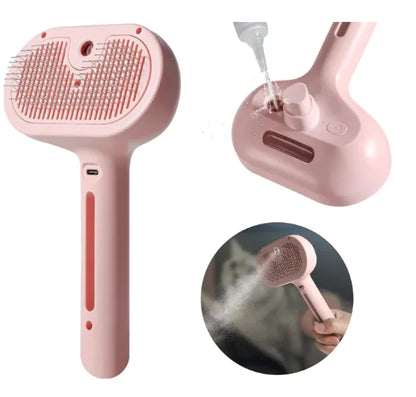 Pet Hair Brush With Sprayer! One Of The Best!