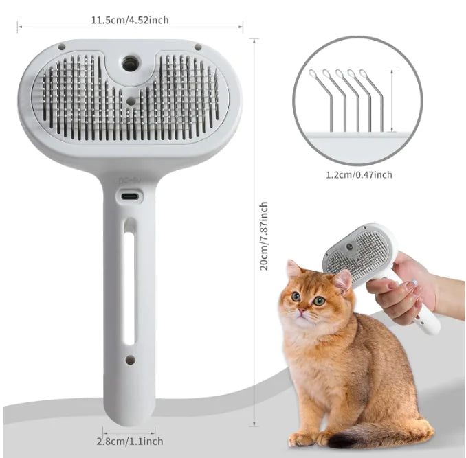 Pet Hair Brush With Sprayer! One Of The Best!